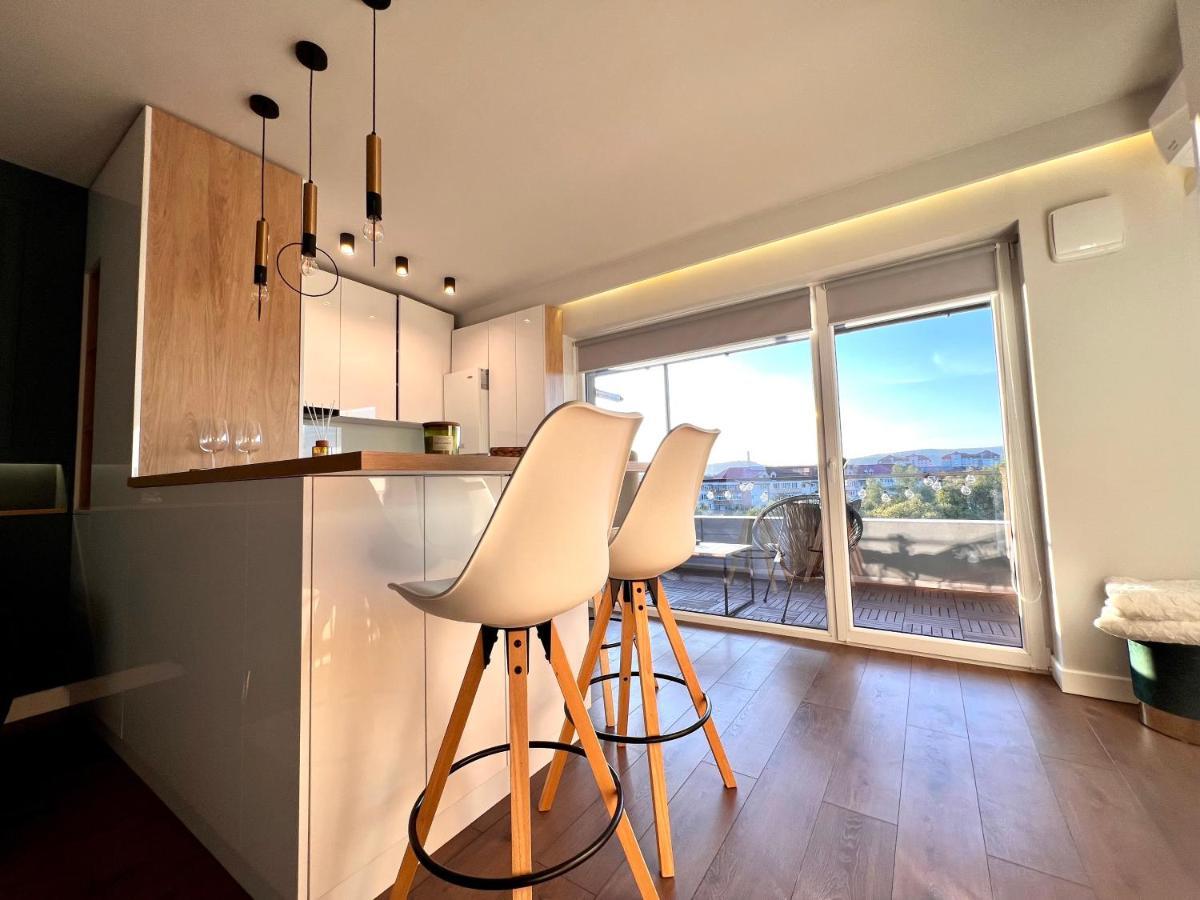 Ghinda Nest Apartment Bistrita  Bagian luar foto
